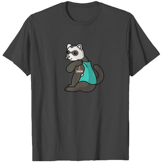Ferret I Love Grandma T Shirts