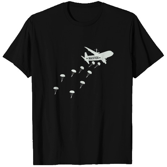 Airborne Jumpmaster Plane Jump T Shirts