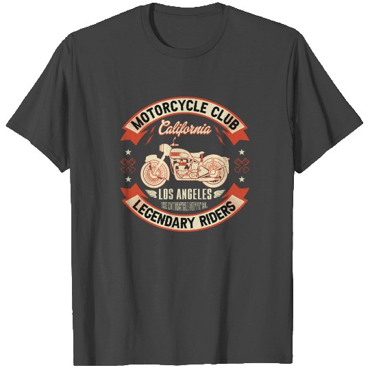 California Motorcycle Club Native American Riders T Shirts