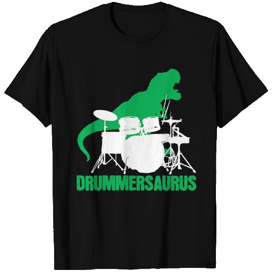 Drums T Shirts Drummersaurus T Shirts Gift Drummer