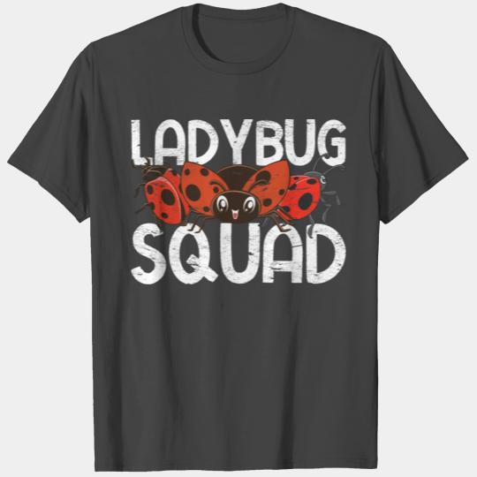 Ladybug Squad Funny Gift Ladybug T Shirts