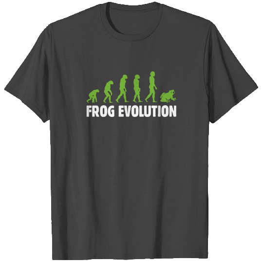 Frog Evolution - Funny Frog Lover Evolution T Shirts