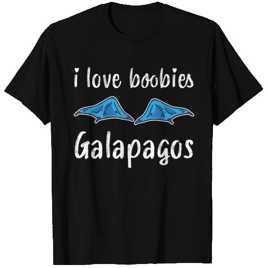 i love boobies Galapagos Islands Booby Bird Gift T Shirts