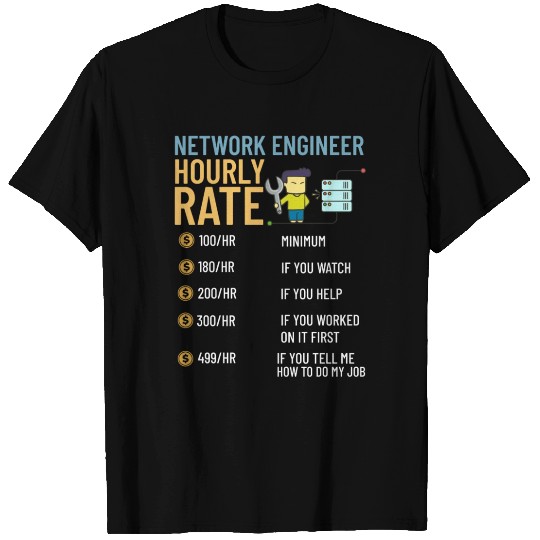 Network Engineer Director Computer Engineering T Shirts