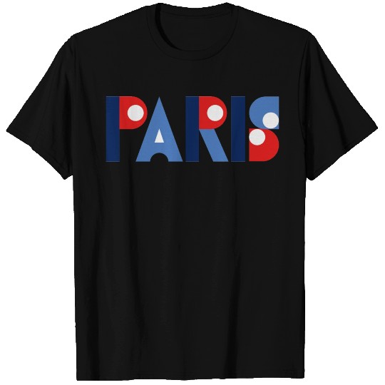 Paris - Typography T Shirts