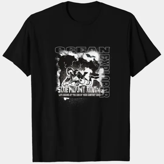 Ocean Explorer Scuba Diving Sidemount Diving T Shirts