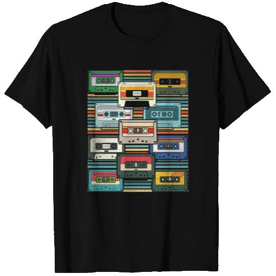 80s music lover gift retro cassette T Shirts