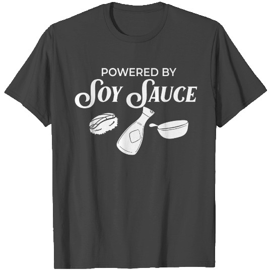 Soy Sauce Japanese Sushi Dark Ramen Noodles Bottle T Shirts