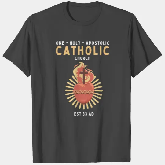 Roman Catholic Sacred Heart Gift T Shirts