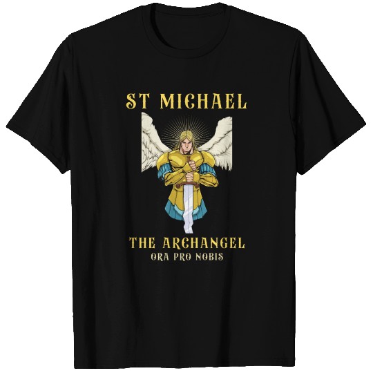 Archangel St Michael Roman Catholic Gift T Shirts
