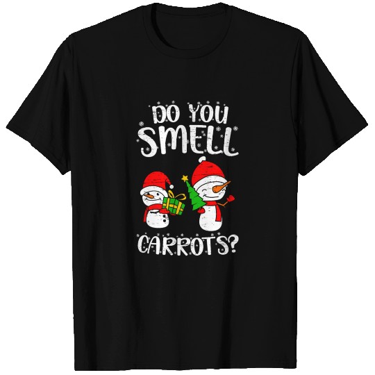 Santa Claus Snowman Holidays T Shirts
