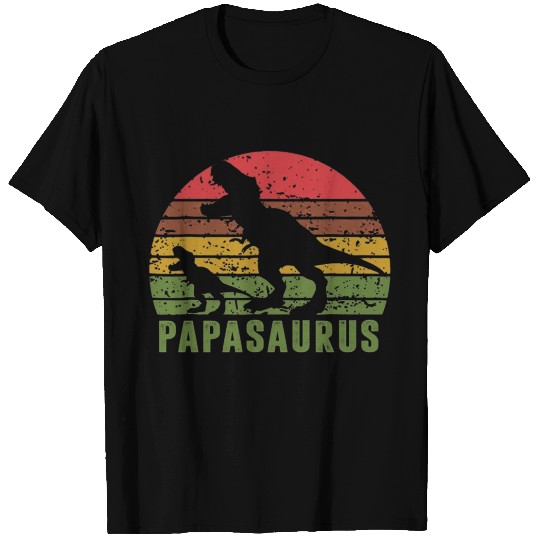 RETRO PAPASAURUS T Shirts