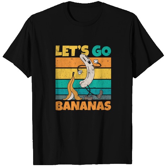 Vintage Let's Bananas Funny Butt Banana T Shirts