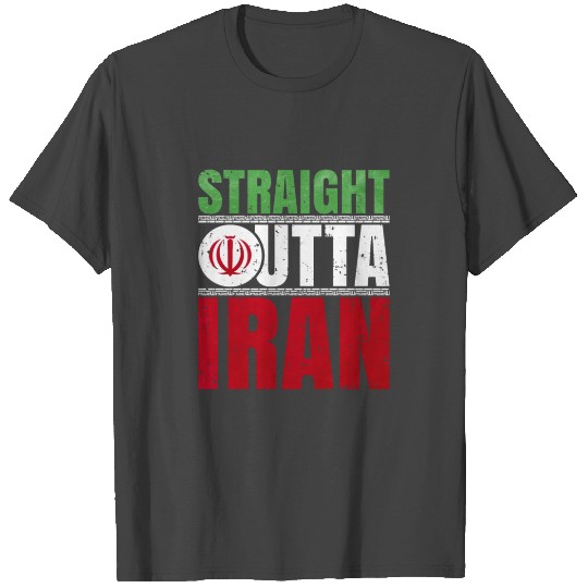 Funny Iran Flag Travel T Shirts