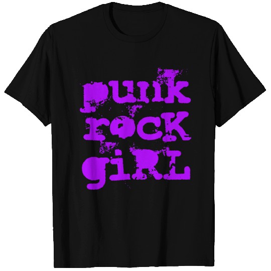 Punk Rock Girl T Shirts