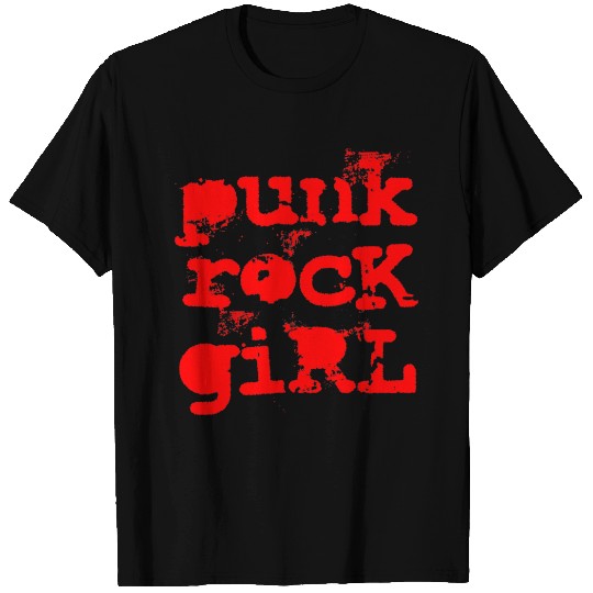 Punk Rock Girl T Shirts