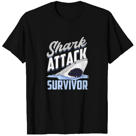 Shark Attack Survivor T Shirts