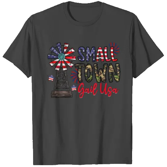 Small Town Gail Usa T Shirts