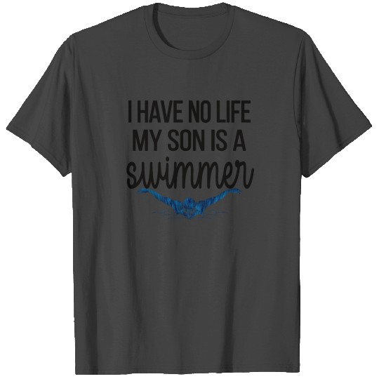 Proud Swim Mom Of A Swimmer Mother Swimming Mama T Shirts