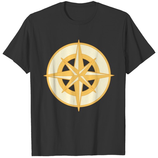 Nautical Compass star / rose, cardinal directions T Shirts