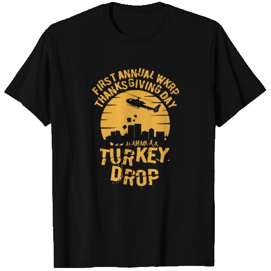 Wkrp Turkey Drop T Shirts