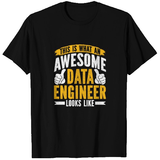 Data Engineer Funny Data Analyst Specialist T Shirts