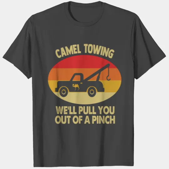 Camel Toe Retro Adult Camel Towing Funny T Shirts