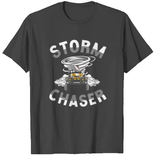 Storm Chaser Hurricane Meteorology T Shirts