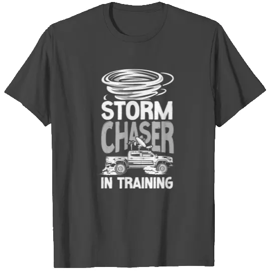 Storm Chaser Hurricane Meteorology T Shirts