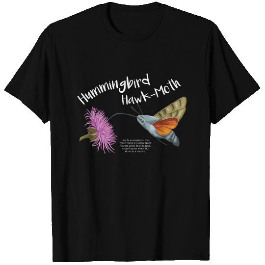 Hummingbird Hawk-Moth T Shirts