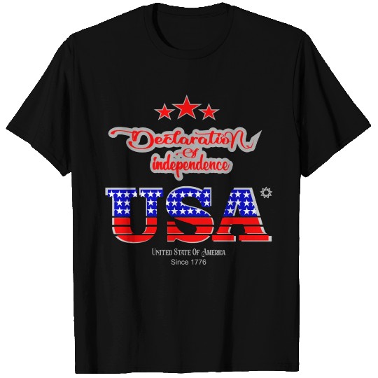 Declaration of Independence 1776 -Independence Day T Shirts
