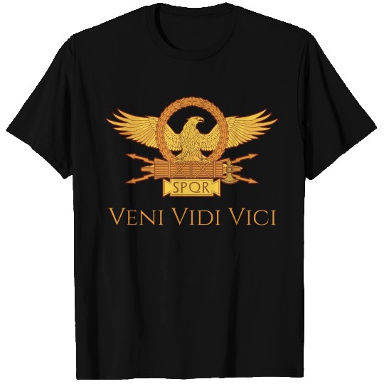 Julius Caesar Veni Vidi Vici Spqr T Shirts