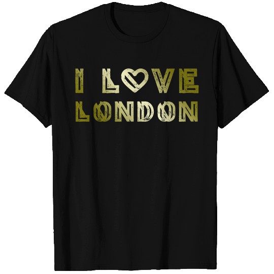 I Love London T Shirts