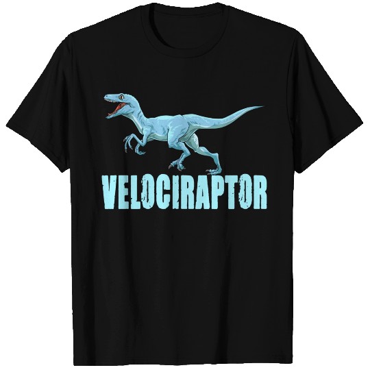 Dinosaur Velociraptor Raptor Prehistoric Dino T Shirts