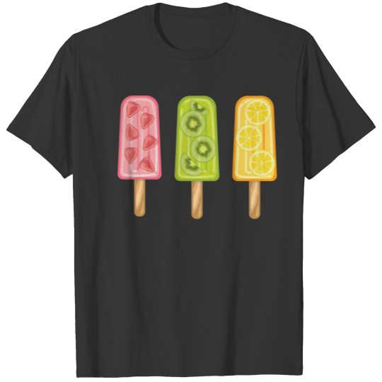Fruit ice cream T Shirts