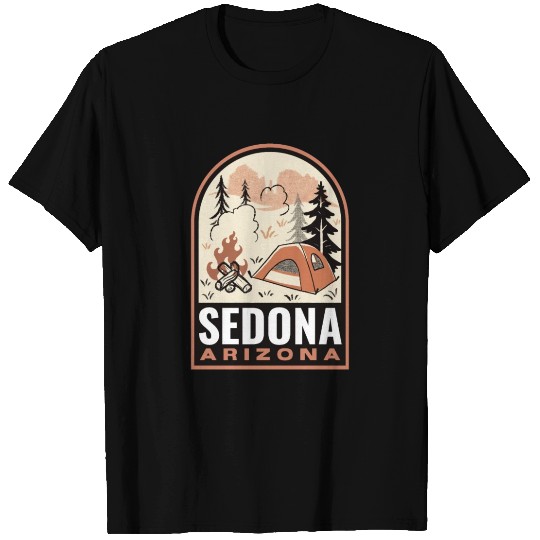 Sedona Arizonna Vintage Camping T Shirts