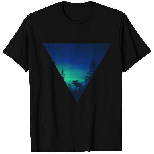 Geometric Moose - Polarlight T Shirts