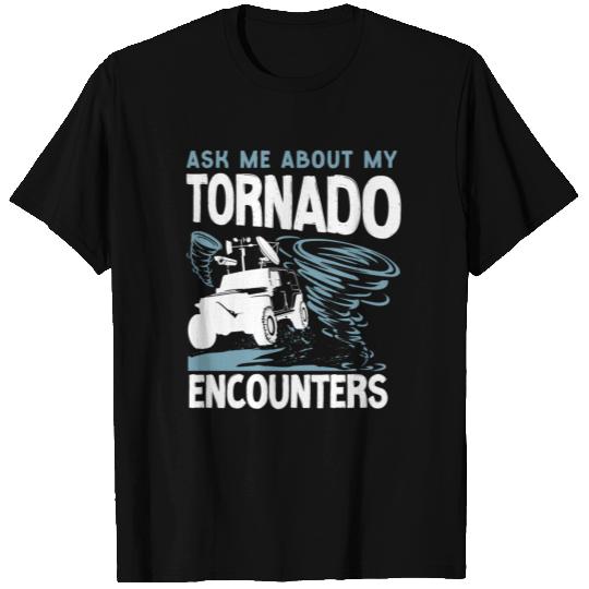 Storm Chaser Hurricane Meteorology T Shirts