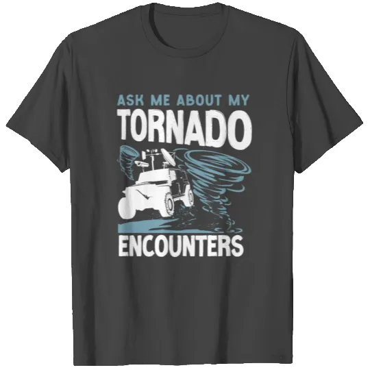 Storm Chaser Hurricane Meteorology T Shirts