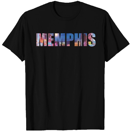 Memphis Tennessee - Downtown Skyline T Shirts