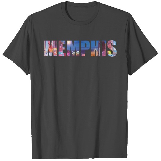 Memphis Tennessee - Downtown Skyline T Shirts