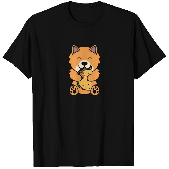 Pomeranian Taco Lover T Shirts