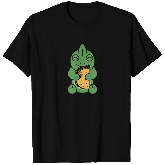 Chameleon Taco Lover T Shirts