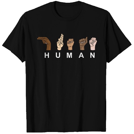 Human - One race T Shirts