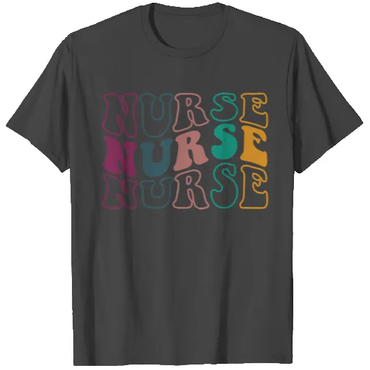 Retro Future Nurse Life for Registered Nurse T Shirts