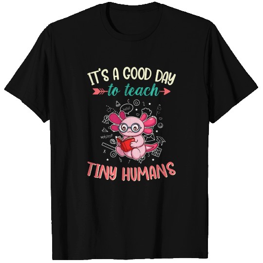 Good Day To Teach Tiny Humans Elementary Teacher T Shirts