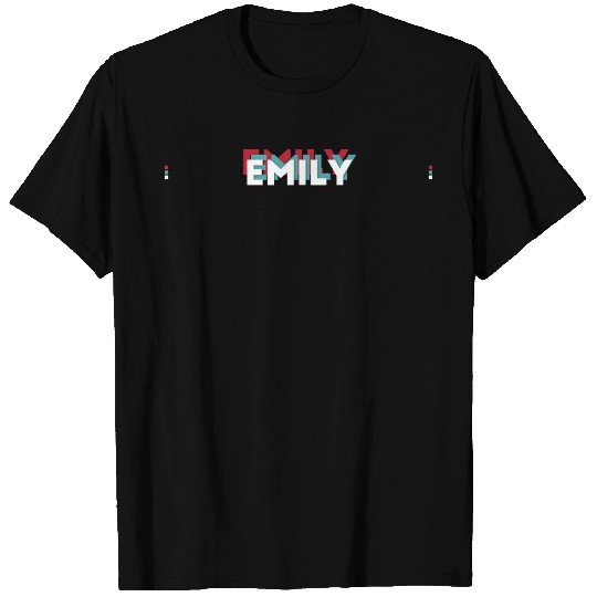 Emily Name - Funny Name Emily 80s theme T Shirts