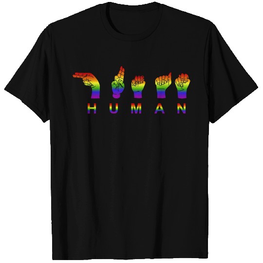 Human Pride T Shirts