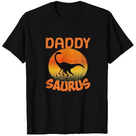 Daddysaurus Papasaurus T Shirts