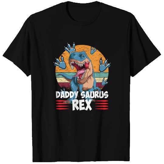 Daddysaurus Papasaurus T Shirts
